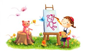 Детский мастер-класс по рисованию
