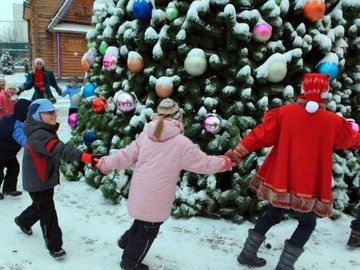 Снеговиль. Замок, где живут Снеговики и Дед Мороз