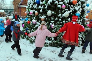 Снеговиль. Замок, где живут Снеговики и Дед Мороз