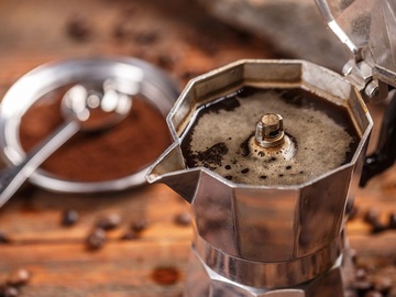 Приготовление гейзерки