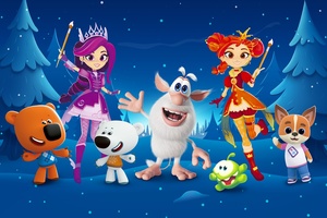 Ёлка телеканала «Мульт». Живые краски