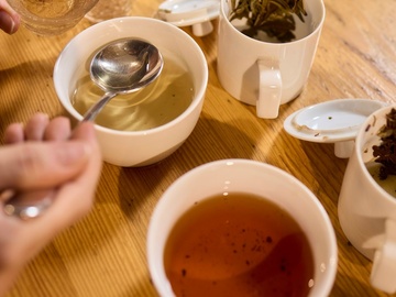 Дегустация новых фруктовых чаёв H2O