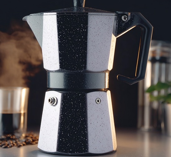 Приготовление кофе в гейзерной кофеварке