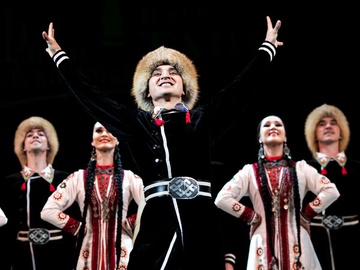 Фестиваль «Танец — душа народа». Ансамбль им. Гаскарова и ансамбль «Салтанат»