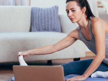 Онлайн-тренировка по йоге