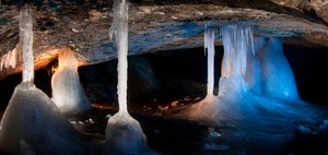Аскинская ледяная пещера и Асинский водопад